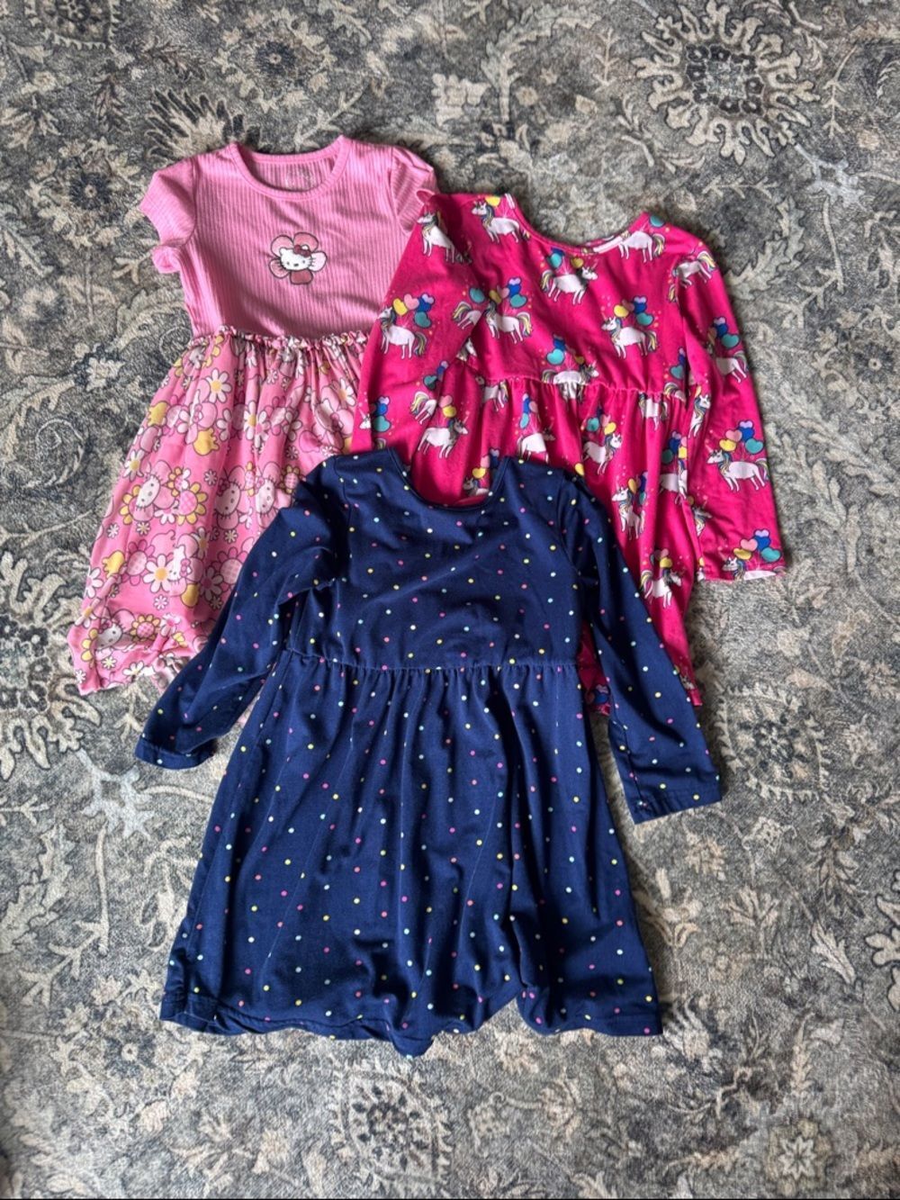 Bundle of 3 Girls Dresses